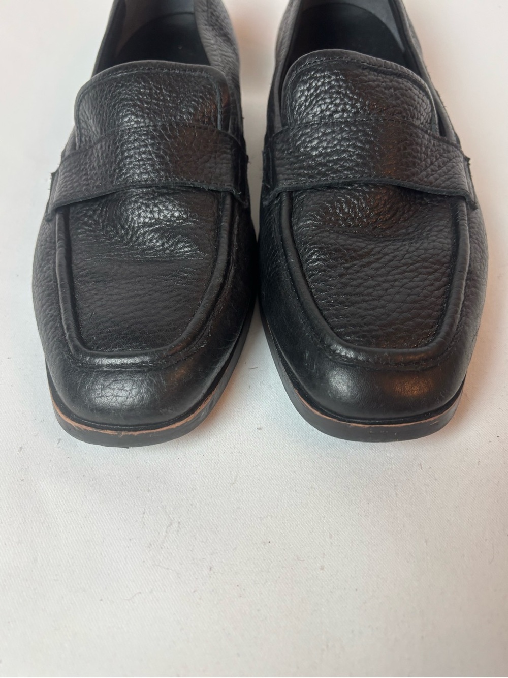Vionic Sellah Women's Slip-on Arch Supportive Loafer Black Pebbled Leather Sz 10 - Picture 2 of 10